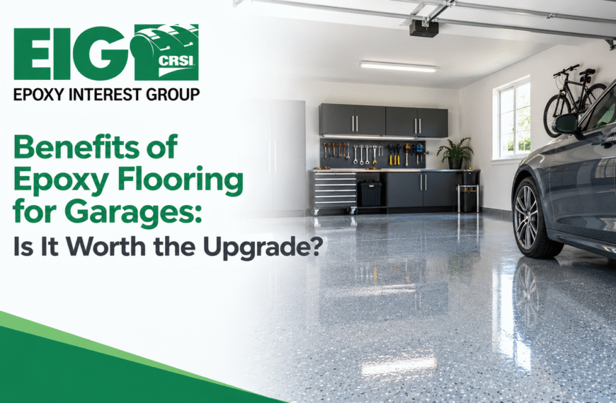 Benefits of Epoxy Flooring for Garages: Is It Worth the Upgrade?
